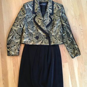 Louis Feraud Brocade Suit